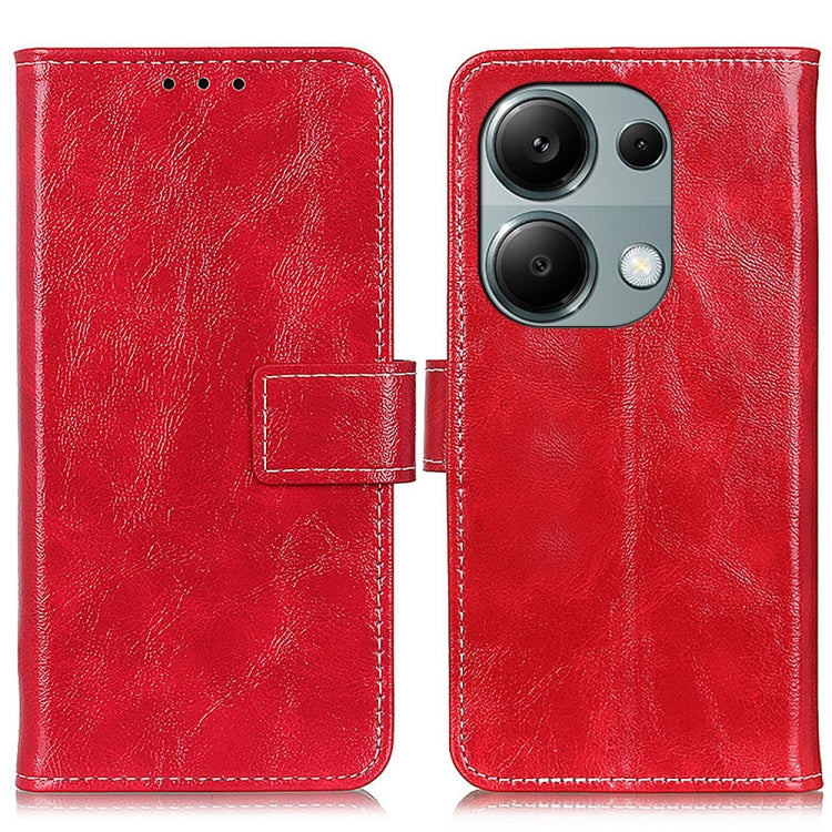 Retro Crazy Horse Texture Leather Phone Case, For Xiaomi Poco F6 / Redmi Turbo 3, For Xiaomi Poco F6 Pro, For Xiaomi Redmi K70 5G / K70 Pro 5G, For Xiaomi Redmi Note 13 Pro 4G/Poco M6 Pro 4G
