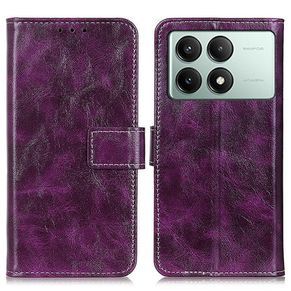 Retro Crazy Horse Texture Leather Phone Case, For Xiaomi Redmi A3, For Xiaomi Redmi 13C, For Xiaomi Redmi Note 13 4G, For Xiaomi Poco X6 Pro 5G/Redmi K70E