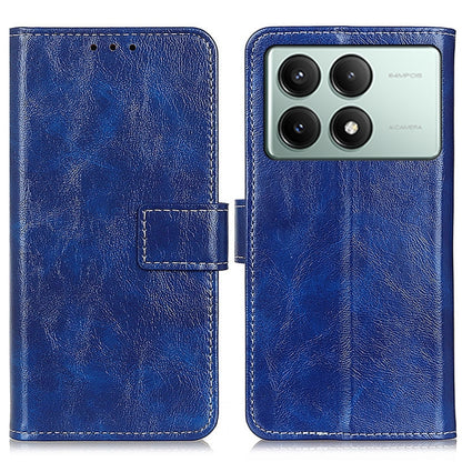 Retro Crazy Horse Texture Leather Phone Case, For Xiaomi Redmi A3, For Xiaomi Redmi 13C, For Xiaomi Redmi Note 13 4G, For Xiaomi Poco X6 Pro 5G/Redmi K70E