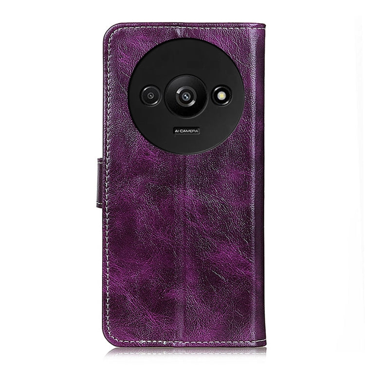Retro Crazy Horse Texture Leather Phone Case, For Xiaomi Redmi A3, For Xiaomi Redmi 13C, For Xiaomi Redmi Note 13 4G, For Xiaomi Poco X6 Pro 5G/Redmi K70E