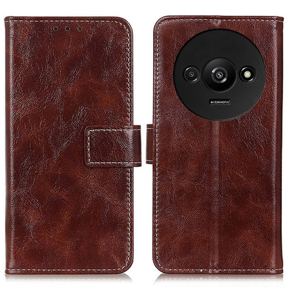 Retro Crazy Horse Texture Leather Phone Case, For Xiaomi Redmi A3, For Xiaomi Redmi 13C, For Xiaomi Redmi Note 13 4G, For Xiaomi Poco X6 Pro 5G/Redmi K70E