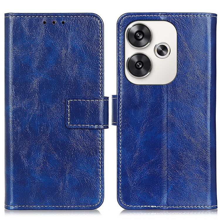 Retro Crazy Horse Texture Leather Phone Case, For Xiaomi Poco F6 / Redmi Turbo 3, For Xiaomi Poco F6 Pro, For Xiaomi Redmi K70 5G / K70 Pro 5G, For Xiaomi Redmi Note 13 Pro 4G/Poco M6 Pro 4G