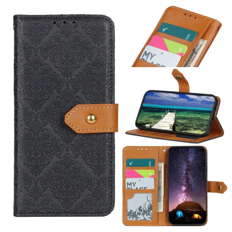 European Floral Embossed Leather Phone Case, For Xiaomi Redmi Note 13R Pro, For Xiaomi Redmi Note 13 Pro/Poco X6, For Xiaomi 14 Ultra, For Xiaomi Redmi Note 13 5G Global, For Xiaomi Redmi Note 13 Pro+, For Xiaomi 13T 5G / Redmi K60 Ultra 5G            ...