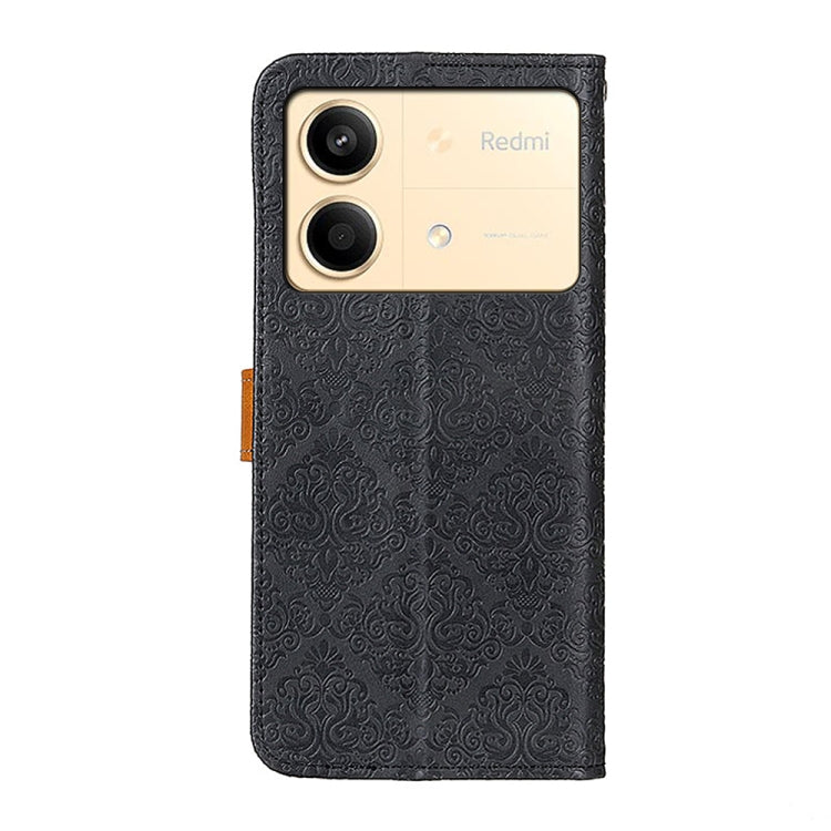 European Floral Embossed Leather Phone Case, For Xiaomi Redmi Note 13R Pro, For Xiaomi Redmi Note 13 Pro/Poco X6, For Xiaomi 14 Ultra, For Xiaomi Redmi Note 13 5G Global, For Xiaomi Redmi Note 13 Pro+, For Xiaomi 13T 5G / Redmi K60 Ultra 5G            ...