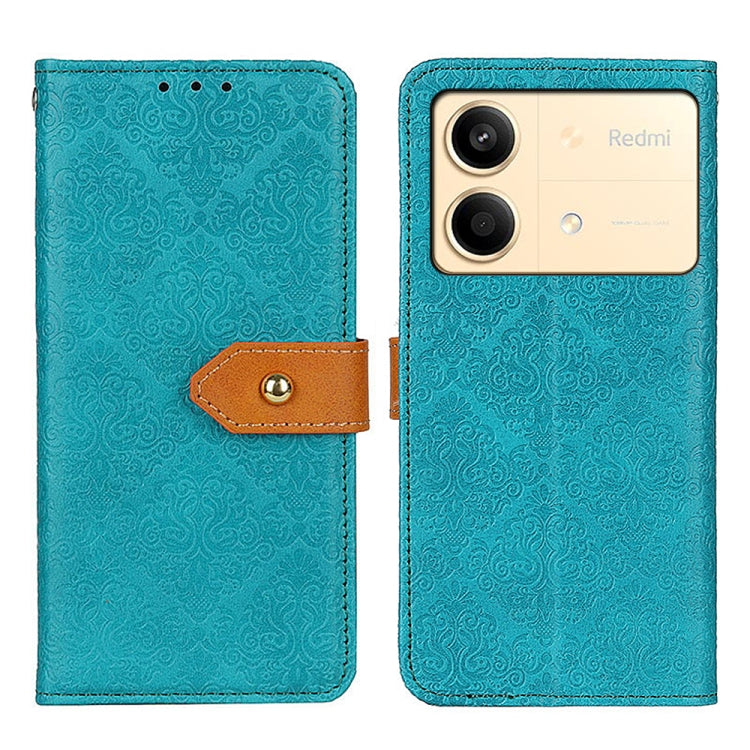 European Floral Embossed Leather Phone Case, For Xiaomi Redmi Note 13R Pro, For Xiaomi Redmi Note 13 Pro/Poco X6, For Xiaomi 14 Ultra, For Xiaomi Redmi Note 13 5G Global, For Xiaomi Redmi Note 13 Pro+, For Xiaomi 13T 5G / Redmi K60 Ultra 5G            ...