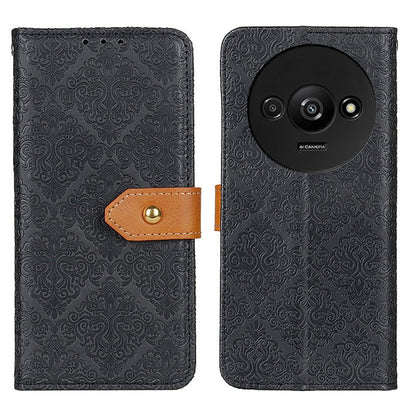European Floral Embossed Leather Phone Case, For Xiaomi Poco F6 / Redmi Turbo 3, For Xiaomi Poco F6 Pro, For Xiaomi Redmi K70 5G / K70 Pro 5G, For Xiaomi Redmi Note 13 Pro 4G/Poco M6 Pro 4G, For Xiaomi Redmi A3, For Xiaomi Redmi 13C                    ...
