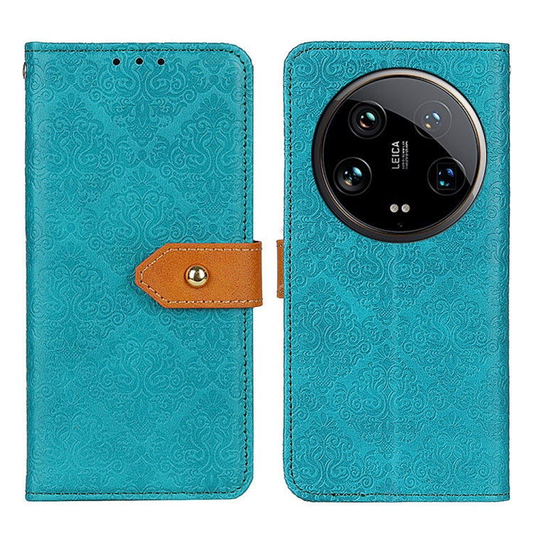 European Floral Embossed Leather Phone Case, For Xiaomi Redmi Note 13R Pro, For Xiaomi Redmi Note 13 Pro/Poco X6, For Xiaomi 14 Ultra, For Xiaomi Redmi Note 13 5G Global, For Xiaomi Redmi Note 13 Pro+, For Xiaomi 13T 5G / Redmi K60 Ultra 5G            ...