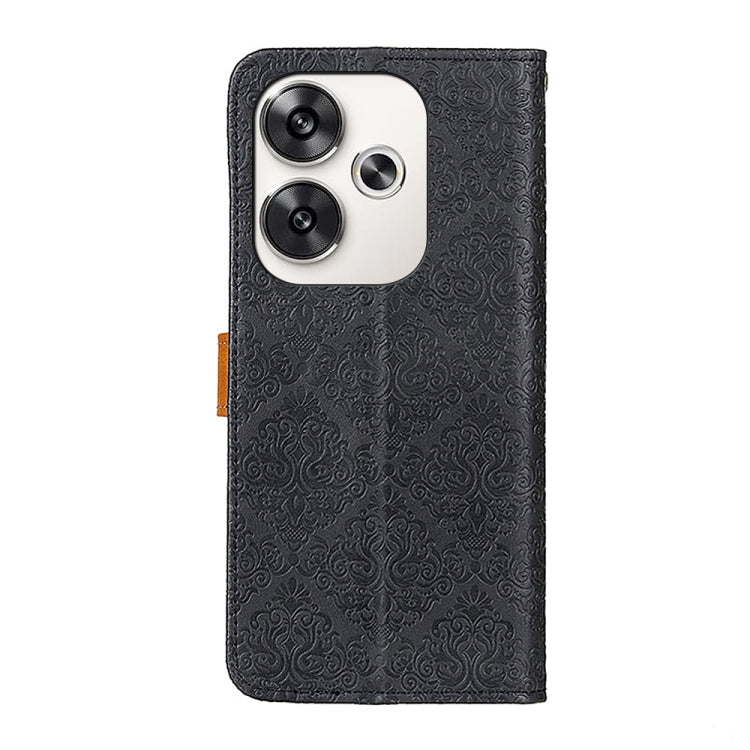European Floral Embossed Leather Phone Case, For Xiaomi Poco F6 / Redmi Turbo 3, For Xiaomi Poco F6 Pro, For Xiaomi Redmi K70 5G / K70 Pro 5G, For Xiaomi Redmi Note 13 Pro 4G/Poco M6 Pro 4G, For Xiaomi Redmi A3, For Xiaomi Redmi 13C                    ...