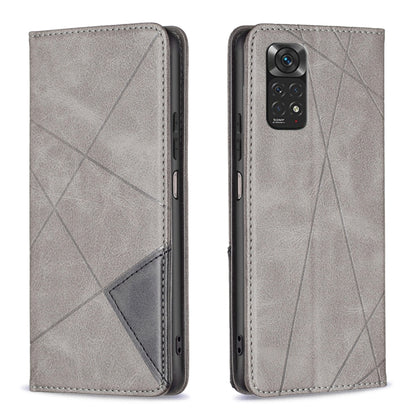 Rhombus Texture Magnetic Leather Phone Case, For Xiaomi Redmi 12 4G, For Xiaomi Poco F5 5G / Redmi Note 12 Turbo, For Xiaomi Redmi Note 12S 4G / Note 11, For Xiaomi Civi 3 5G