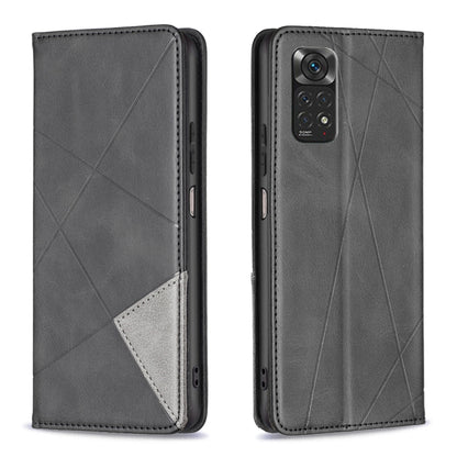 Rhombus Texture Magnetic Leather Phone Case, For Xiaomi Redmi 12 4G, For Xiaomi Poco F5 5G / Redmi Note 12 Turbo, For Xiaomi Redmi Note 12S 4G / Note 11, For Xiaomi Civi 3 5G
