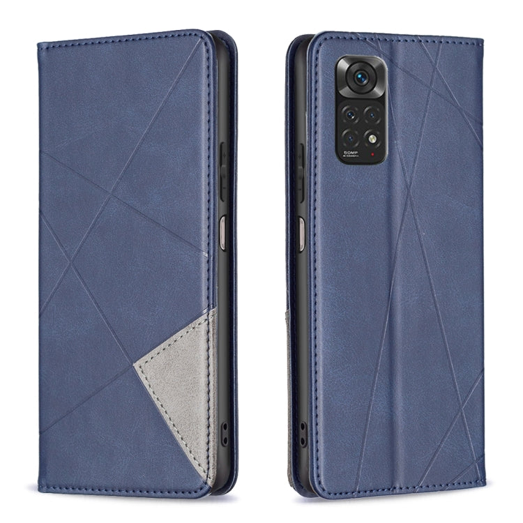 Rhombus Texture Magnetic Leather Phone Case, For Xiaomi Redmi 12 4G, For Xiaomi Poco F5 5G / Redmi Note 12 Turbo, For Xiaomi Redmi Note 12S 4G / Note 11, For Xiaomi Civi 3 5G