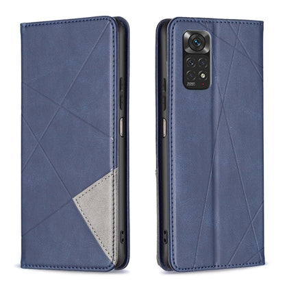 Rhombus Texture Magnetic Leather Phone Case, For Xiaomi Redmi 12 4G, For Xiaomi Poco F5 5G / Redmi Note 12 Turbo, For Xiaomi Redmi Note 12S 4G / Note 11, For Xiaomi Civi 3 5G