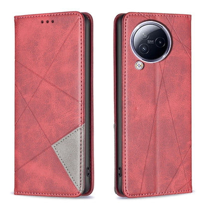Rhombus Texture Magnetic Leather Phone Case, For Xiaomi Redmi 12 4G, For Xiaomi Poco F5 5G / Redmi Note 12 Turbo, For Xiaomi Redmi Note 12S 4G / Note 11, For Xiaomi Civi 3 5G
