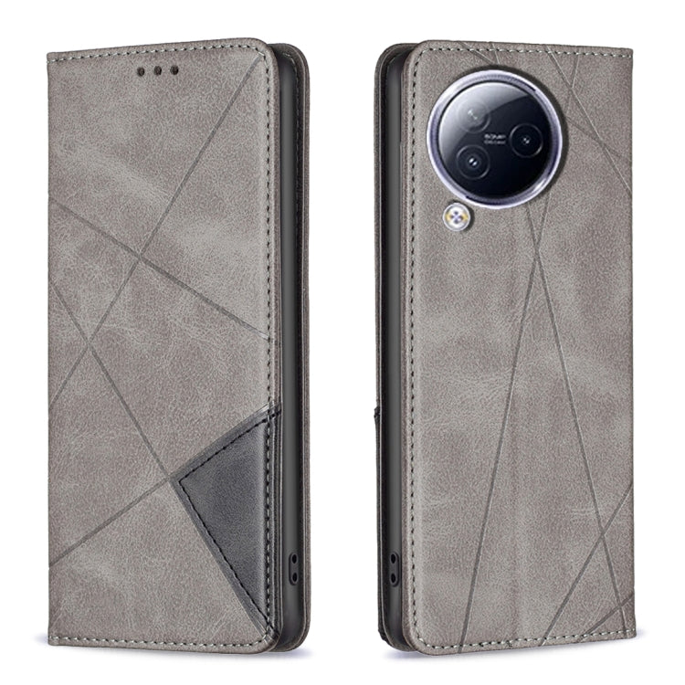 Rhombus Texture Magnetic Leather Phone Case, For Xiaomi Redmi 12 4G, For Xiaomi Poco F5 5G / Redmi Note 12 Turbo, For Xiaomi Redmi Note 12S 4G / Note 11, For Xiaomi Civi 3 5G