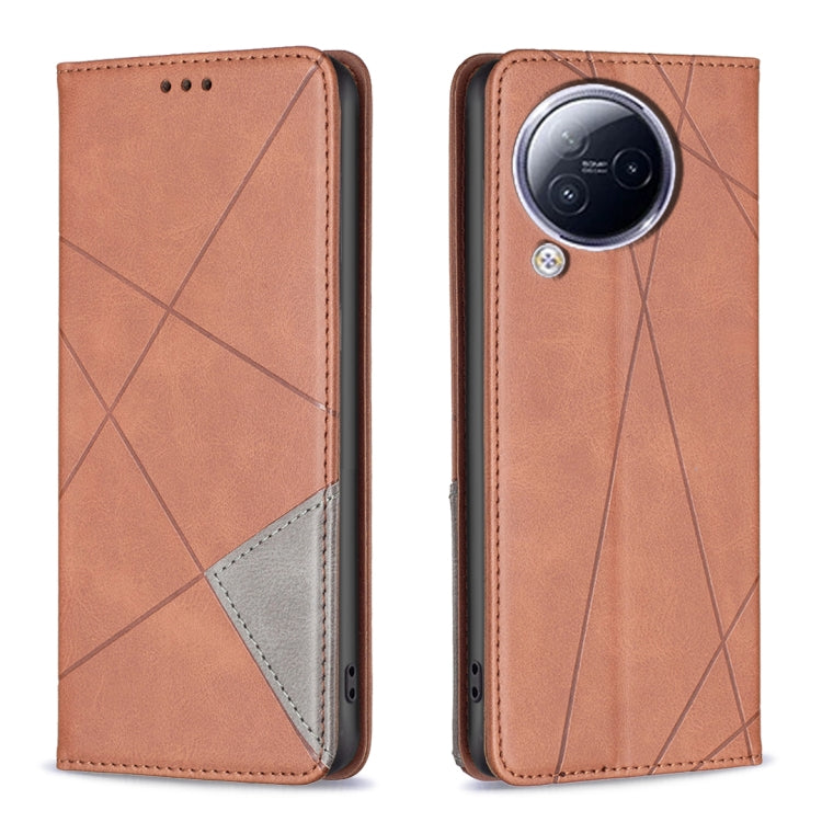 Rhombus Texture Magnetic Leather Phone Case, For Xiaomi Redmi 12 4G, For Xiaomi Poco F5 5G / Redmi Note 12 Turbo, For Xiaomi Redmi Note 12S 4G / Note 11, For Xiaomi Civi 3 5G