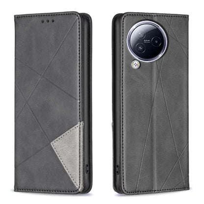 Rhombus Texture Magnetic Leather Phone Case, For Xiaomi Redmi 12 4G, For Xiaomi Poco F5 5G / Redmi Note 12 Turbo, For Xiaomi Redmi Note 12S 4G / Note 11, For Xiaomi Civi 3 5G