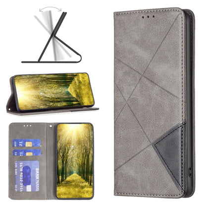 Rhombus Texture Magnetic Leather Phone Case, For Xiaomi Redmi 12 4G, For Xiaomi Poco F5 5G / Redmi Note 12 Turbo, For Xiaomi Redmi Note 12S 4G / Note 11, For Xiaomi Civi 3 5G
