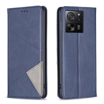 Rhombus Texture Magnetic Leather Phone Case, For Xiaomi Redmi Note 13 Pro+ 5G, For Xiaomi Redmi Note 13 Pro 5G, For Xiaomi 13T / 13T Pro / Redmi K60 Ultra, For Xiaomi Redmi K70 / K70 Pro