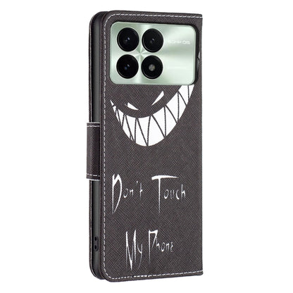 Colored Drawing Pattern Leather Phone Case, For Xiaomi Redmi K70 / K70 Pro