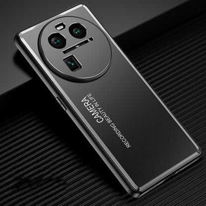 Frosted Metal Phone Case, For OPPO Find X6 Pro, For OPPO Find X6