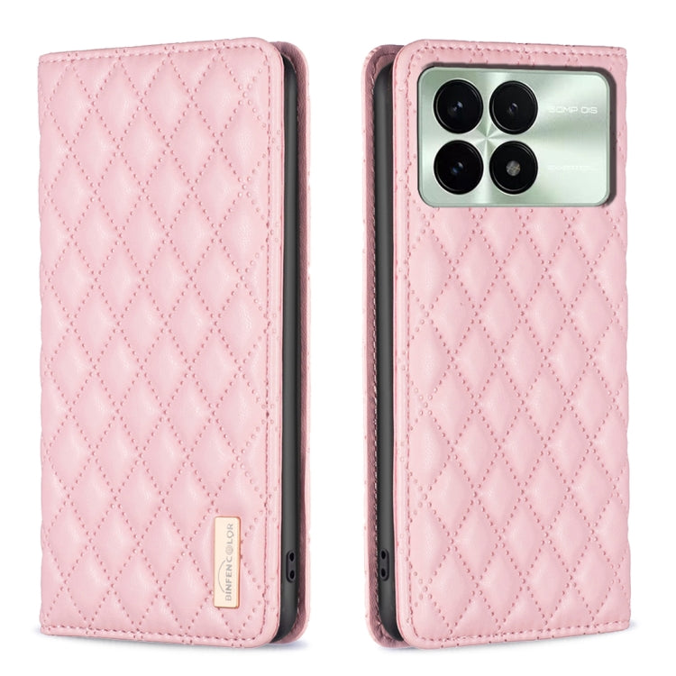 Diamond Lattice Magnetic Leather Flip Phone Case, For Xiaomi Redmi Note 13 4G Global, For Xiaomi Redmi K70E, For Xiaomi Redmi Note 13, For Xiaomi Redmi 13C