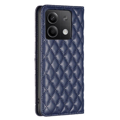 Diamond Lattice Magnetic Leather Flip Phone Case, For Xiaomi Redmi Note 13 4G Global, For Xiaomi Redmi K70E, For Xiaomi Redmi Note 13, For Xiaomi Redmi 13C