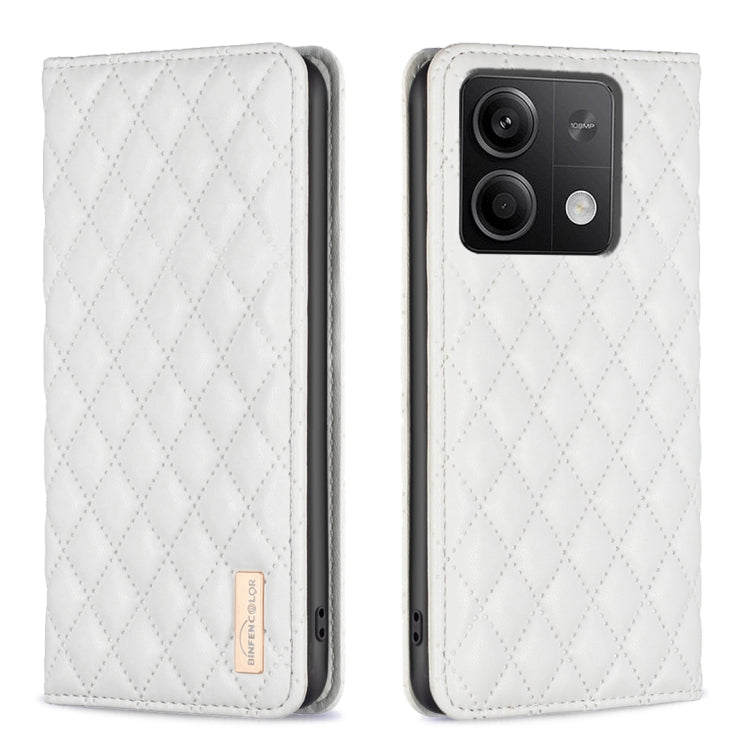 Diamond Lattice Magnetic Leather Flip Phone Case, For Xiaomi Redmi Note 13 4G Global, For Xiaomi Redmi K70E, For Xiaomi Redmi Note 13, For Xiaomi Redmi 13C