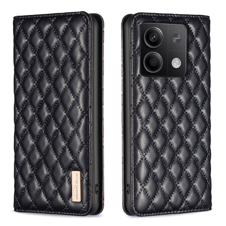 Diamond Lattice Magnetic Leather Flip Phone Case, For Xiaomi Redmi Note 13 4G Global, For Xiaomi Redmi K70E, For Xiaomi Redmi Note 13, For Xiaomi Redmi 13C