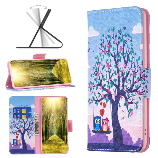 Colored Drawing Pattern Leather Phone Case, For Xiaomi Redmi 12 4G, For Xiaomi Redmi Note 13