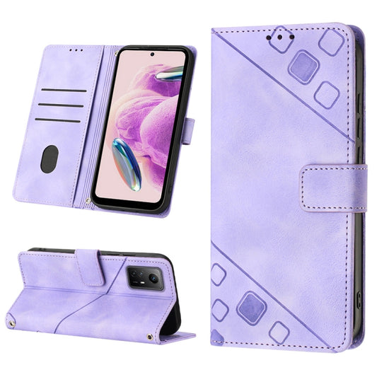 Skin Feel Embossed Leather Phone Case, For Xiaomi Redmi Note 12S 4G Global, For Xiaomi Poco C51 / A2+, For Xiaomi 13 Ultra, For Xiaomi Redmi Note 12 4G Global