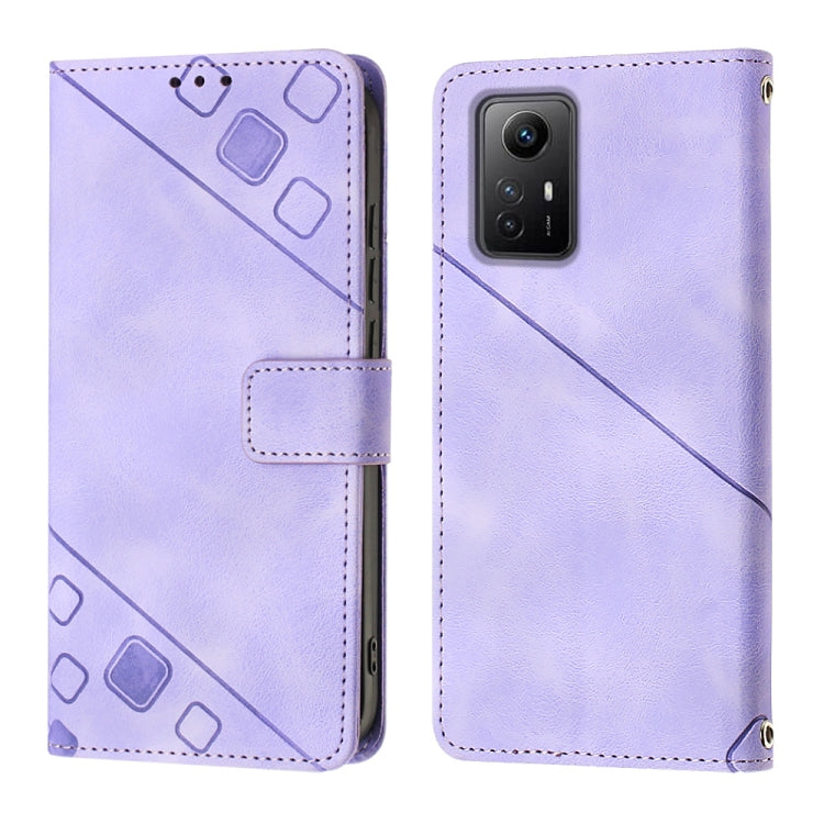Skin Feel Embossed Leather Phone Case, For Xiaomi Redmi Note 12S 4G Global, For Xiaomi Poco C51 / A2+, For Xiaomi 13 Ultra, For Xiaomi Redmi Note 12 4G Global