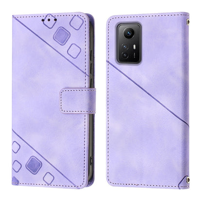 Skin Feel Embossed Leather Phone Case, For Xiaomi Redmi Note 12S 4G Global, For Xiaomi Poco C51 / A2+, For Xiaomi 13 Ultra, For Xiaomi Redmi Note 12 4G Global