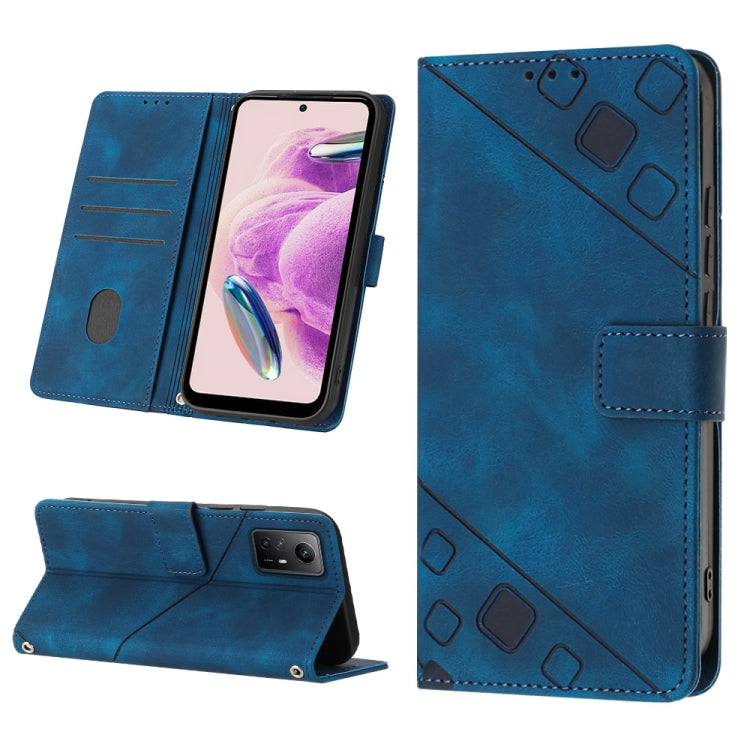 Skin Feel Embossed Leather Phone Case, For Xiaomi Redmi Note 12S 4G Global, For Xiaomi Poco C51 / A2+, For Xiaomi 13 Ultra, For Xiaomi Redmi Note 12 4G Global