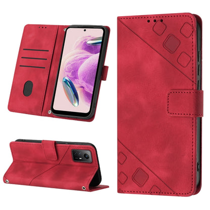 Skin Feel Embossed Leather Phone Case, For Xiaomi Redmi Note 12S 4G Global, For Xiaomi Poco C51 / A2+, For Xiaomi 13 Ultra, For Xiaomi Redmi Note 12 4G Global