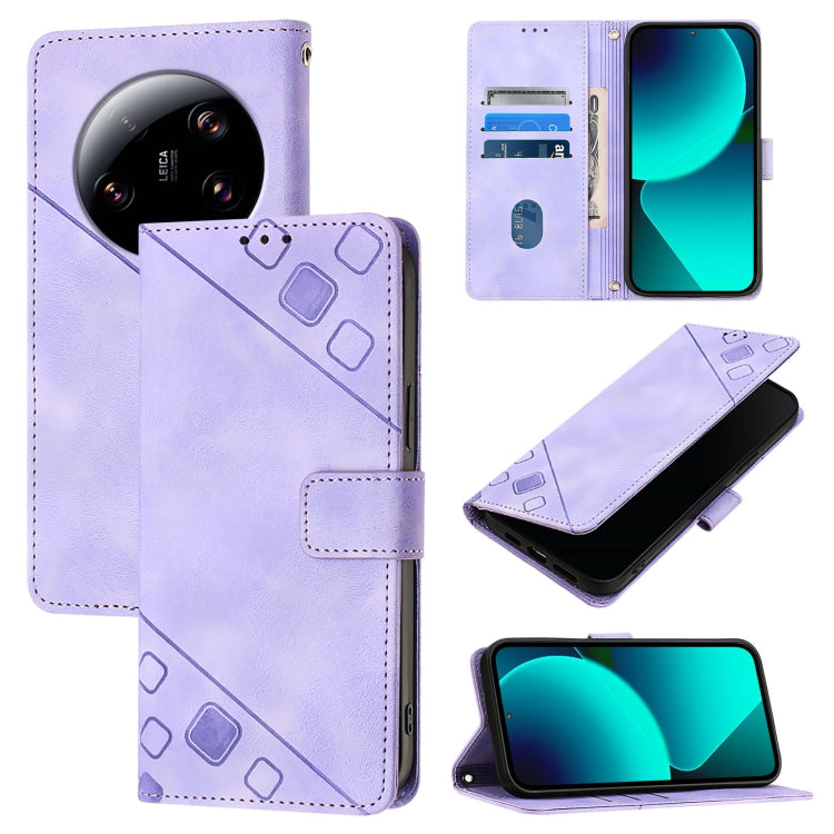 Skin Feel Embossed Leather Phone Case, For Xiaomi Redmi Note 12S 4G Global, For Xiaomi Poco C51 / A2+, For Xiaomi 13 Ultra, For Xiaomi Redmi Note 12 4G Global