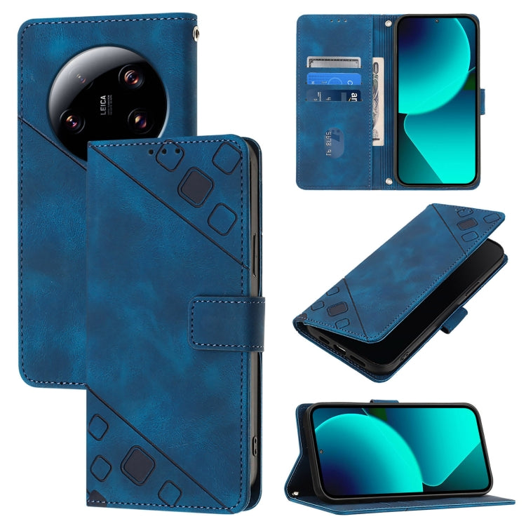 Skin Feel Embossed Leather Phone Case, For Xiaomi Redmi Note 12S 4G Global, For Xiaomi Poco C51 / A2+, For Xiaomi 13 Ultra, For Xiaomi Redmi Note 12 4G Global