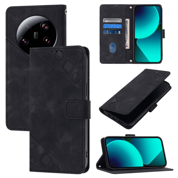 Skin Feel Embossed Leather Phone Case, For Xiaomi Redmi Note 12S 4G Global, For Xiaomi Poco C51 / A2+, For Xiaomi 13 Ultra, For Xiaomi Redmi Note 12 4G Global