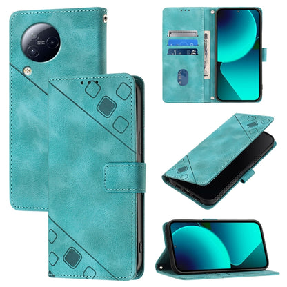 Skin Feel Embossed Leather Phone Case, For Xiaomi Civi 3, For Xiaomi Poco M5s / Redmi Note 11 SE India, For Xiaomi Poco X4 NFC 5G, For Xiaomi Redmi Note 11 Pro+ 5G EU