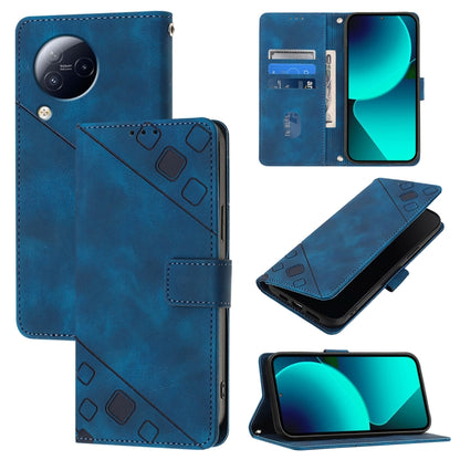 Skin Feel Embossed Leather Phone Case, For Xiaomi Civi 3, For Xiaomi Poco M5s / Redmi Note 11 SE India, For Xiaomi Poco X4 NFC 5G, For Xiaomi Redmi Note 11 Pro+ 5G EU