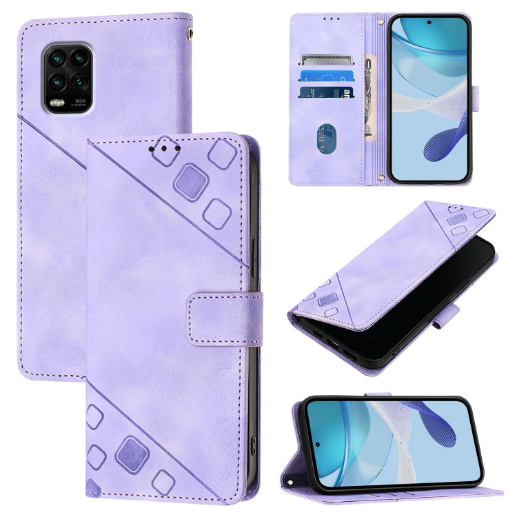 Skin Feel Embossed Leather Phone Case, For Xiaomi Mi 10 Lite 5G, For Xiaomi Redmi 8 / Redmi 8A, For Xiaomi Mi CC9 / Mi 9 Lite, For Xiaomi Redmi Note 8