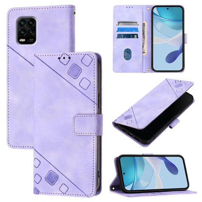 Skin Feel Embossed Leather Phone Case, For Xiaomi Mi 10 Lite 5G, For Xiaomi Redmi 8 / Redmi 8A, For Xiaomi Mi CC9 / Mi 9 Lite, For Xiaomi Redmi Note 8