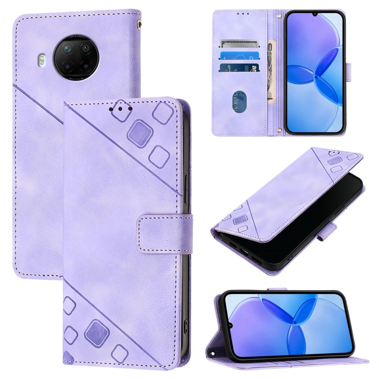 Skin Feel Embossed Leather Phone Case, For Xiaomi Mi 11, For Xiaomi Redmi Note 9 4G / Redmi 10X 4G, For Xiaomi Mi 10T 5G / Mi 10T Pro 5G, For Xiaomi Mi 10T Lite 5G