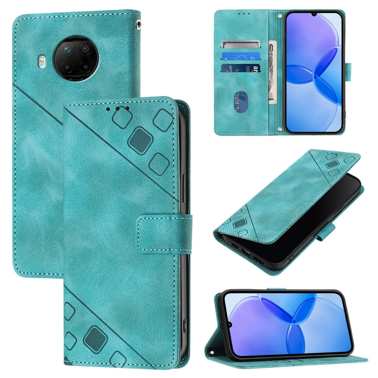 Skin Feel Embossed Leather Phone Case, For Xiaomi Mi 11, For Xiaomi Redmi Note 9 4G / Redmi 10X 4G, For Xiaomi Mi 10T 5G / Mi 10T Pro 5G, For Xiaomi Mi 10T Lite 5G
