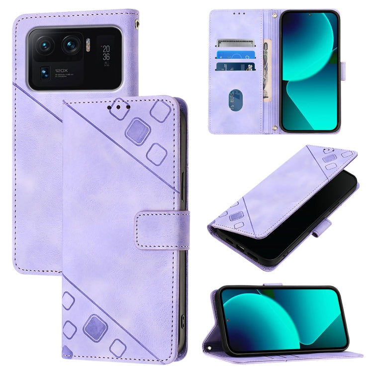 Skin Feel Embossed Leather Phone Case, For Xiaomi Poco F3 / Redmi K40 / K40 Pro, For Xiaomi Poco X3 / Poco X3 Pro, For Xiaomi Mi 11 Lite / Mi 11 Lite 5G, For Xiaomi Mi 11 Ultra