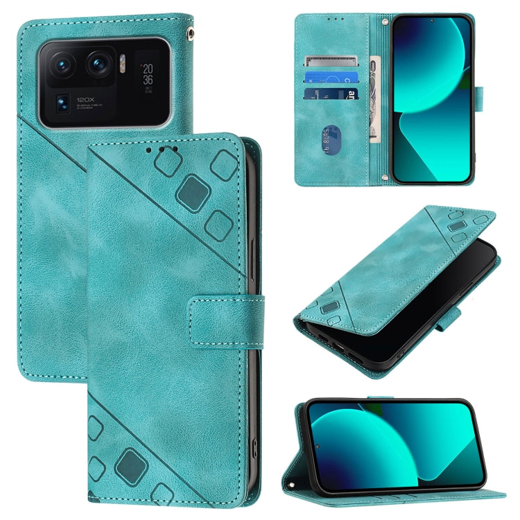 Skin Feel Embossed Leather Phone Case, For Xiaomi Poco F3 / Redmi K40 / K40 Pro, For Xiaomi Poco X3 / Poco X3 Pro, For Xiaomi Mi 11 Lite / Mi 11 Lite 5G, For Xiaomi Mi 11 Ultra