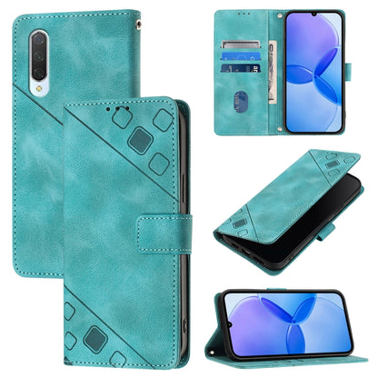 Skin Feel Embossed Leather Phone Case, For Xiaomi Mi 10 Lite 5G, For Xiaomi Redmi 8 / Redmi 8A, For Xiaomi Mi CC9 / Mi 9 Lite, For Xiaomi Redmi Note 8