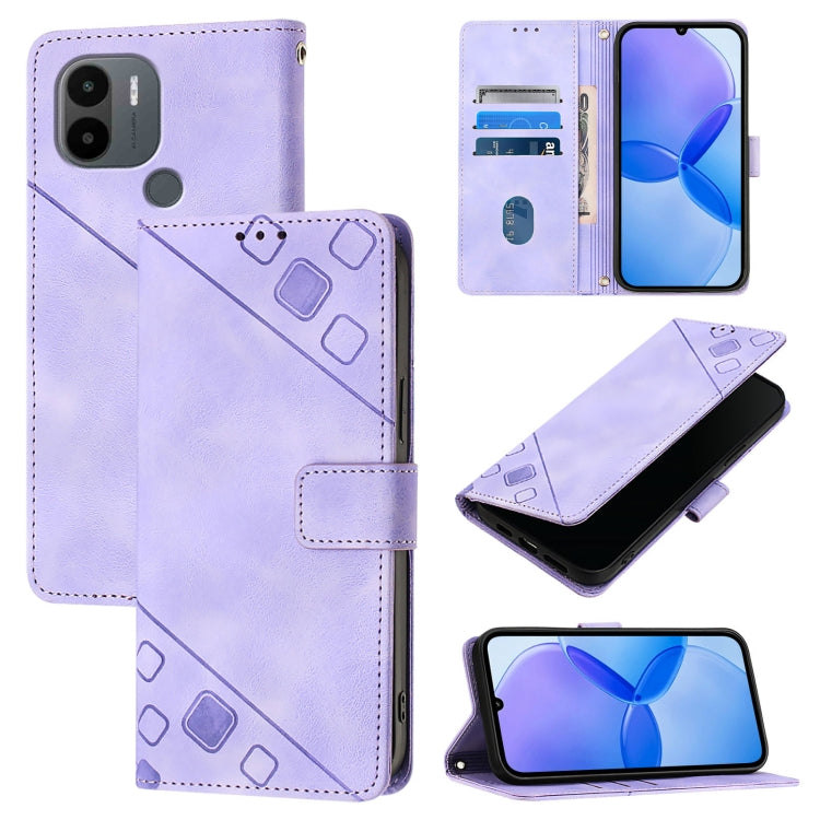 Skin Feel Embossed Leather Phone Case, For Xiaomi Redmi Note 12S 4G Global, For Xiaomi Poco C51 / A2+, For Xiaomi 13 Ultra, For Xiaomi Redmi Note 12 4G Global