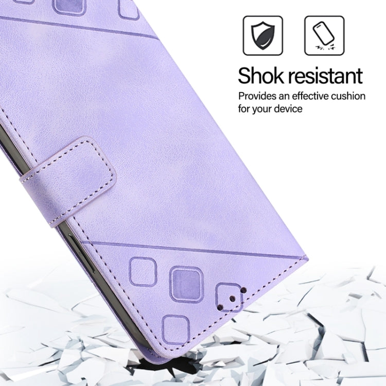 Skin Feel Embossed Leather Phone Case, For Xiaomi Poco F6, For Xiaomi Poco M6 Pro 4G, For Xiaomi Poco X6 Neo 5G Global, For Xiaomi Redmi A3