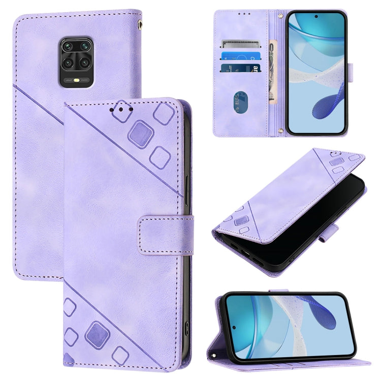 Skin Feel Embossed Leather Phone Case, For Xiaomi Civi 1S, For Xiaomi Poco M4 Pro 5G / Redmi Note 11S 5G, For Xiaomi Poco M2 Pro / Redmi Note 10 Lite, For Xiaomi 11T / 11T Pro