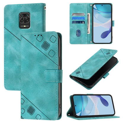 Skin Feel Embossed Leather Phone Case, For Xiaomi Civi 1S, For Xiaomi Poco M4 Pro 5G / Redmi Note 11S 5G, For Xiaomi Poco M2 Pro / Redmi Note 10 Lite, For Xiaomi 11T / 11T Pro